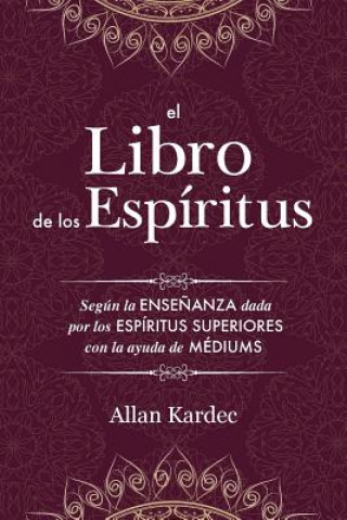 Könyv Libro de los Espiritus Allan Kardec