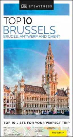 Książka DK Eyewitness Top 10 Brussels, Bruges, Antwerp and Ghent DK Travel