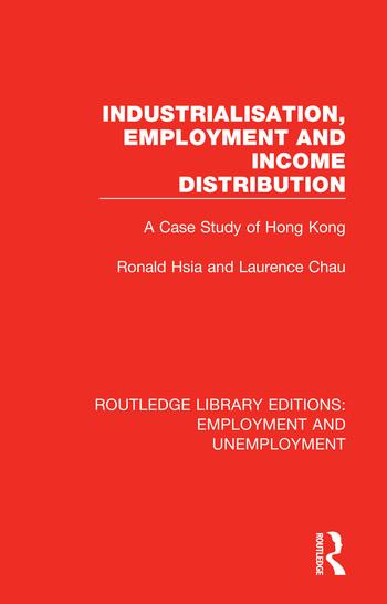 Kniha Industrialisation, Employment and Income Distribution Ronald Hsia