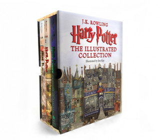 Kniha Harry Potter: The Illustrated Collection (Books 1-3 Boxed Set) J K Rowling