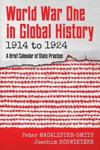 Carte World War One in Global History 1914 to 1924 PE MACALISTER-SMITH