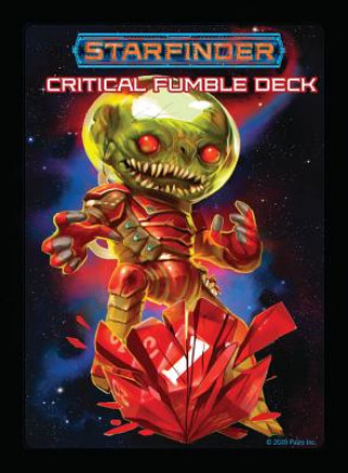 Joc / Jucărie Starfinder Critical Fumble Deck Paizo Staff