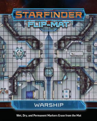 Joc / Jucărie Starfinder Flip-Mat: Warship Damien Mammoliti