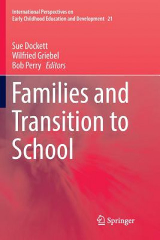 Kniha Families and Transition to School SUE DOCKETT