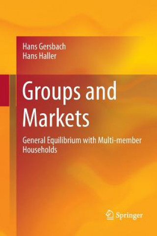 Książka Groups and Markets HANS GERSBACH