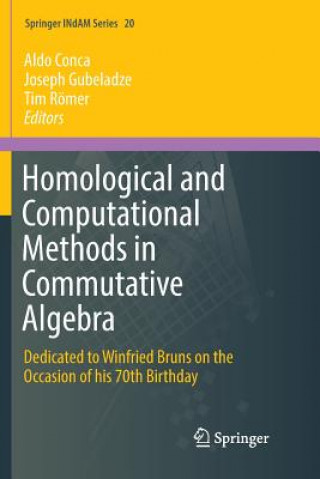 Kniha Homological and Computational Methods in Commutative Algebra ALDO CONCA