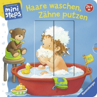 Książka ministeps: Haare waschen, Zähne putzen Sandra Grimm