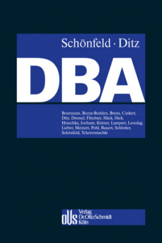 Könyv Doppelbesteuerungsabkommen (DBA), Kommentar Jens Schönfeld