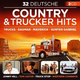 Audio 32 deutsche Country & Trucker Hits, 2 Audio-CDs Various