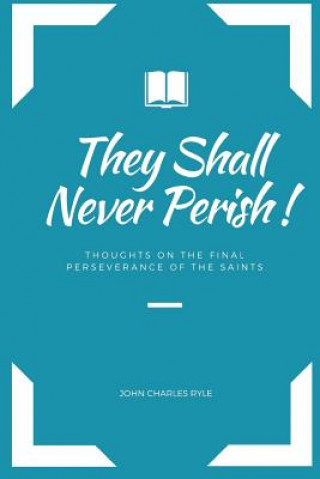 Knjiga Never Perish!: Thoughts on Final Perseverance (JOHN 10: 28) John Charles Ryle DD