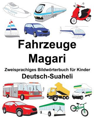 Książka Deutsch-Suaheli Fahrzeuge/Magari Zweisprachiges Bildwörterbuch für Kinder Richard Carlson Jr