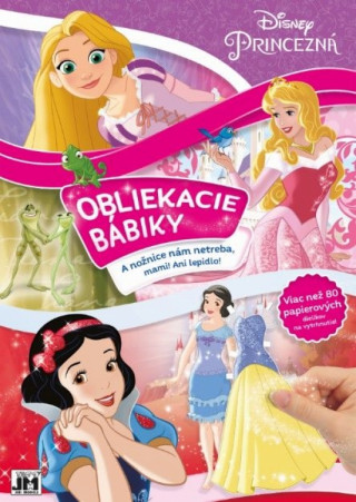 Kniha Obliekacie bábiky Princezná Disney