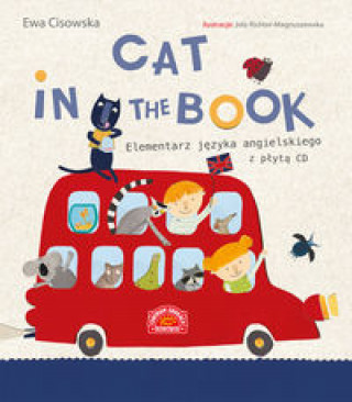 Βιβλίο Cat in the Book Elementarz języka angielskiego z płytą CD Cisowska Ewa