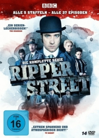 Видео Ripper Street - Die komplette Serie, 14 DVD, 14 DVD-Video Tom Shankland