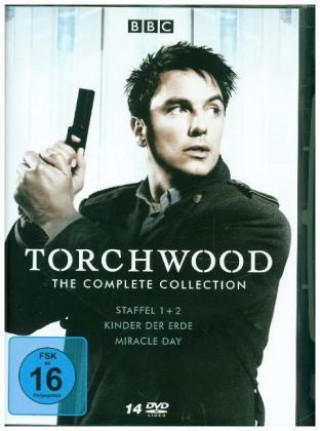 Wideo Torchwood - The Complete Collection, 14 DVD John Barrowman