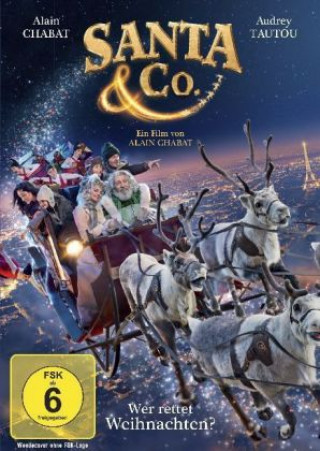 Videoclip Santa & Co. - Wer rettet Weihnachten?, 1 DVD Alain Chabat