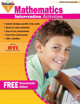 Kniha Mathematics Intervention Activities Grade 3 Book Teacher Resource Newmark Learning