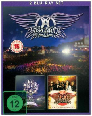 Filmek Rock For The Rising Sun + Rocks Donington, 2 Blu-rays Aerosmith