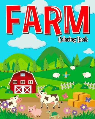 Buch Farm Coloring Book: Farm Coloring Books for Kids: Plus Children Activities Books for Kids Ages 2-4, 4-8, Boys, Girls, Fun Early Learning! Purple Queen