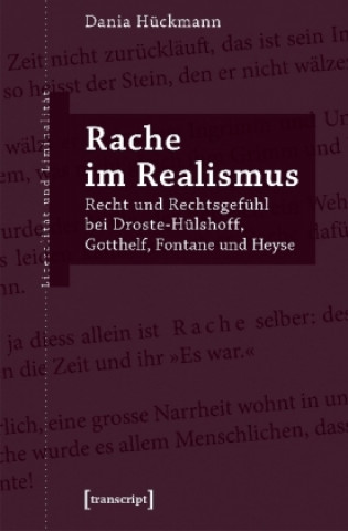 Knjiga Rache im Realismus Dania Hückmann