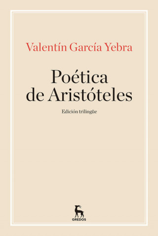 Kniha POÈTICA DE ARISTÓTELES VALENTIN GARCIA YEBRA