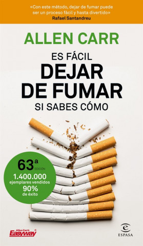 Kniha ES FÁCIL DEJAR DE FUMAR, SI SABES CÓMO ALLEN CARR