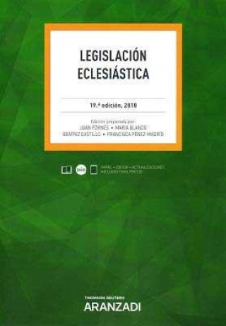 Kniha LEGISLACIÓN ECLESIASTICA 