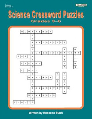 Książka Science Crossword Puzzles Grades 3-6 Rebecca Stark