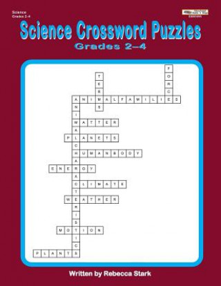 Książka Science Crossword Puzzles Grades 2?4 Rebecca Stark