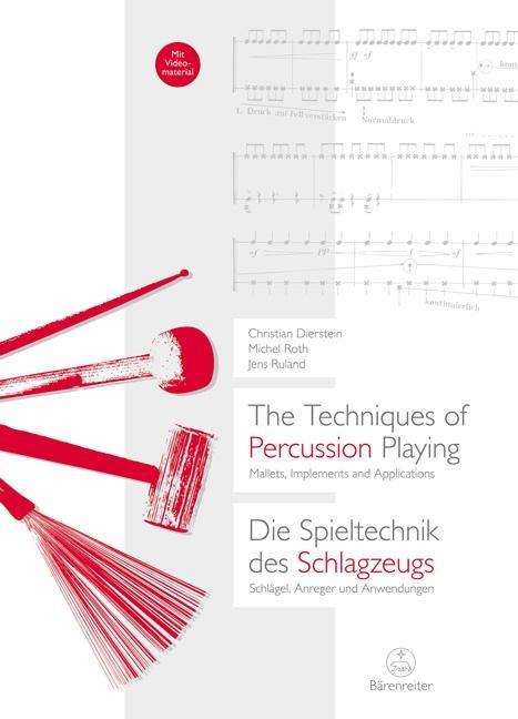 Carte The Techniques of Percussion Playing / Die Spieltechnik des Schlagzeugs Christian Dierstein