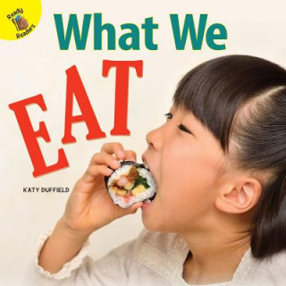 Book What We Eat Katy Duffield