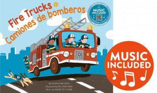 Kniha Fire Trucks / Camiones de Bomberos Salsana Music