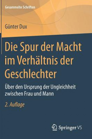 Book Spur Der Macht Im Verhaltnis Der Geschlechter Günter Dux