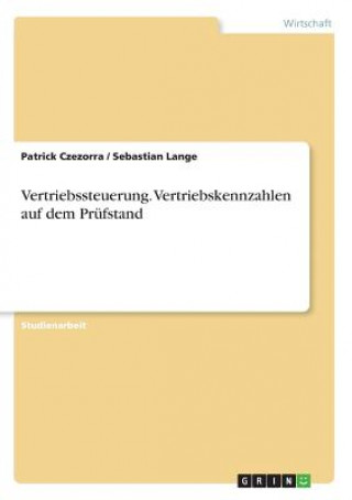 Buch Vertriebssteuerung. Vertriebskennzahlen auf dem Prüfstand Patrick Czezorra