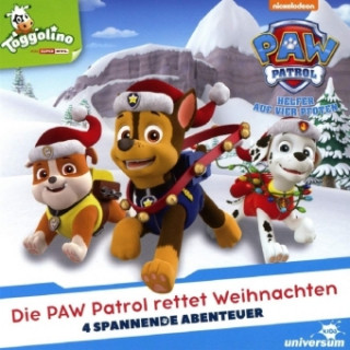 Audio Die Paw Patrol rettet Weihnachten, 1 Audio-CD 