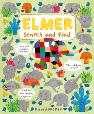 Książka Elmer Search and Find David McKee