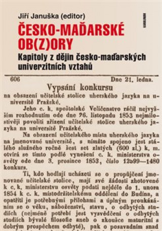 Carte Česko-maďarské ob(z)ory Jiří Januška