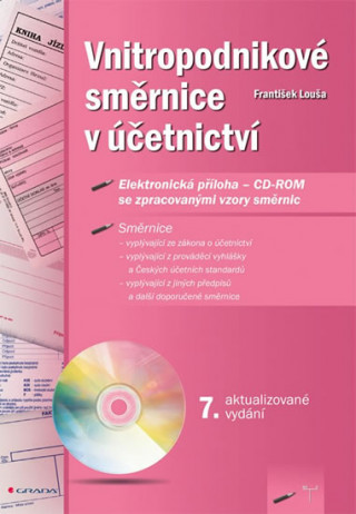 Книга Vnitropodnikové směrnice v účetnictví František Louša