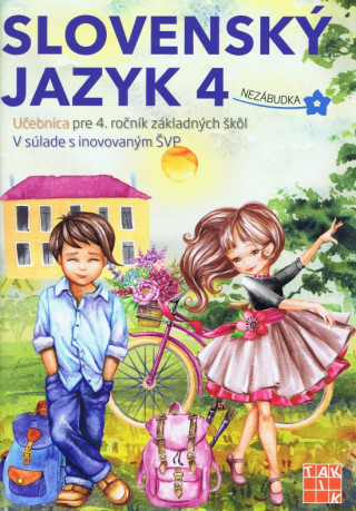 Книга Slovenský jazyk 4 - učebnica Ľuba Nguyenová Anhová