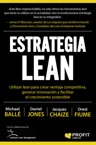 Książka ESTRATEGIA LEAN MICHAEL BALLE
