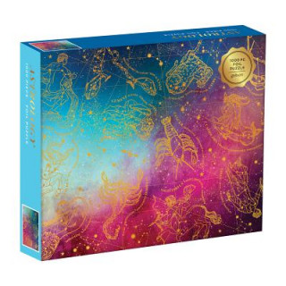 Könyv Astrology 1000 Piece Foil Puzzle Galison