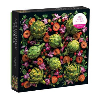 Livro Artichoke Floral 500 Piece Puzzle Galison