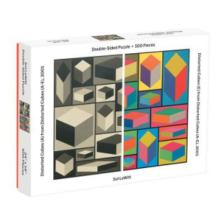 Kniha Moma Sol Lewitt 500 Piece 2-Sided Puzzle Galison