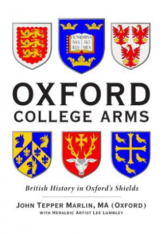 Carte Oxford College Arms JOHN TEPPER MARLIN