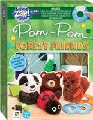 Libro Zap! Extra Pom-Pom Forest Friends Hinkler Books Hinkler Books