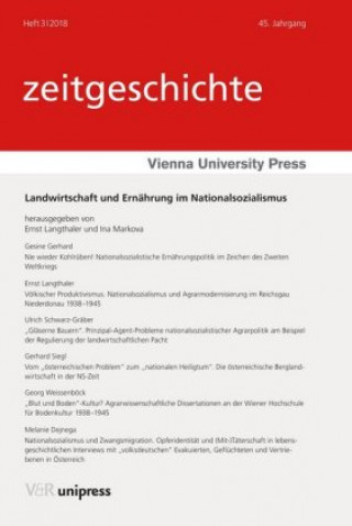 Kniha Landwirtschaft und Ernährung im Nationalsozialismus Ernst Langthaler