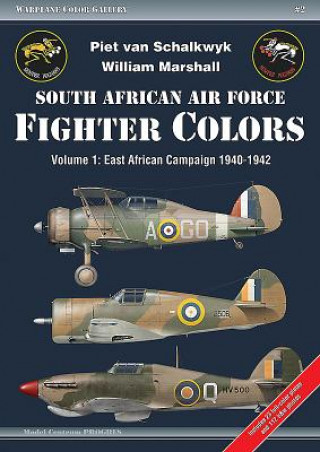Carte South African Air Force Fighter Colors WILLIAM MARSHALL