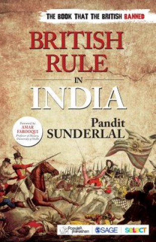 Kniha British Rule in India Pandit Sunderlal