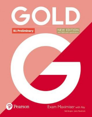 Книга Gold B1 Preliminary New Edition Exam Maximiser with Key Sally Burgess