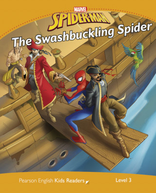 Book Pearson English Kids Readers Level 3: Marvel Spider-Man - The Swashbuckling Spider Marie Crook